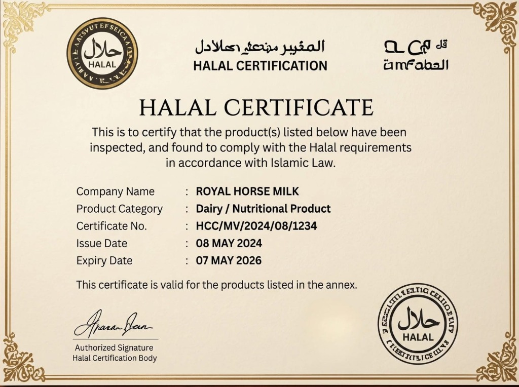 Halal Certificate